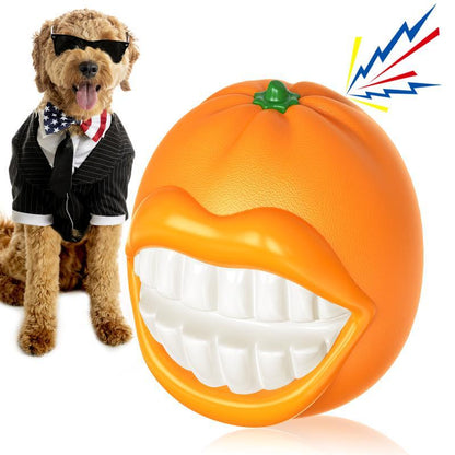 Tough Aggressive Chewers Squeaky Ball for Medium Large Extra Dog Chew Toy