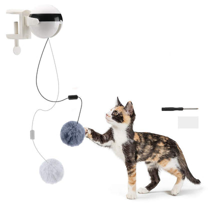 Smart Electric Cat Toy - Automatic Lifting Interactive Puzzle Ball