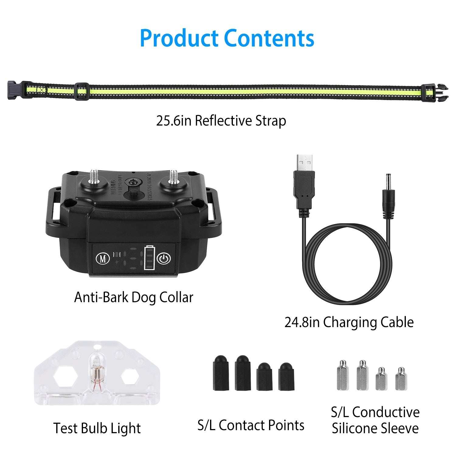 Smart Dog Bark Collar - Rechargeable & Adjustable - Purrfect Pet Haven