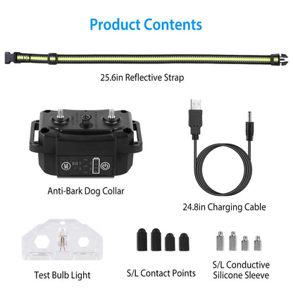Smart Dog Bark Collar - Rechargeable & Adjustable - Purrfect Pet Haven