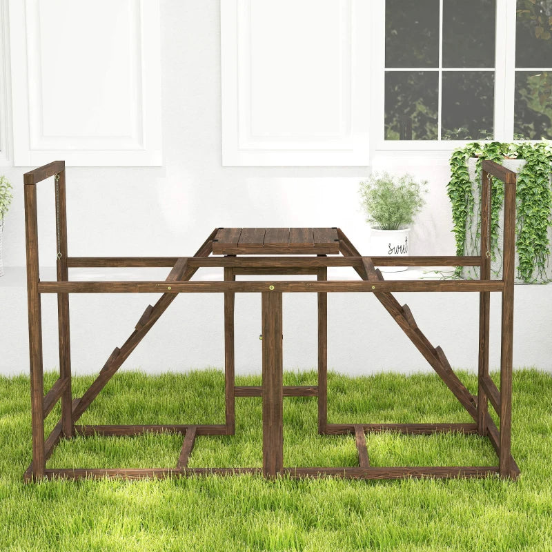 Chicken Coop Accessories - Activity Play Set with Swings - Purrfect Pet Haven