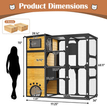 Outdoor Cat Catio - 4-Tier Window Enclosure by GO