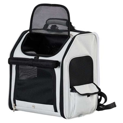 Pet Carrier Backpack - Expandable Travel Bag With Rear Extension