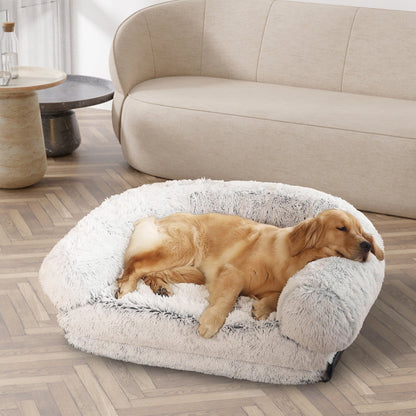 Large Foldable Human Size Dog Bed With Pillow