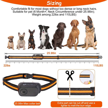 Dog Training Collar - Waterproof Remote With 3 Training Modes
