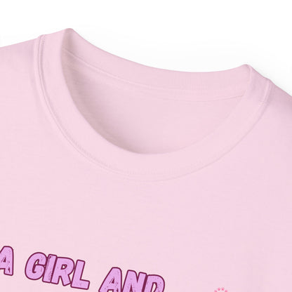 Girl and Her Dog Unisex Tee | Cute Pet Lover Shirt | Personalized Gift | Purrfect Pet Haven