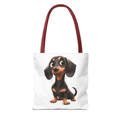 Cute Dachshund Tote Bag | Adorable Dog Lover Accessory | Purrfect Pet Haven