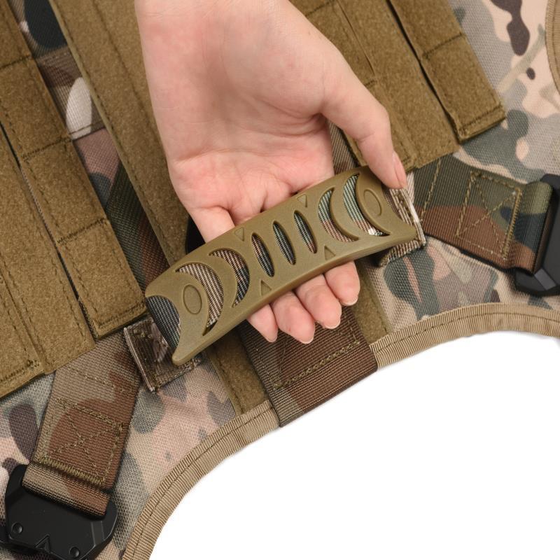 K9 Tactical Vest Set - 6-Piece Dog Training Battle Gear - Purrfect Pet Haven