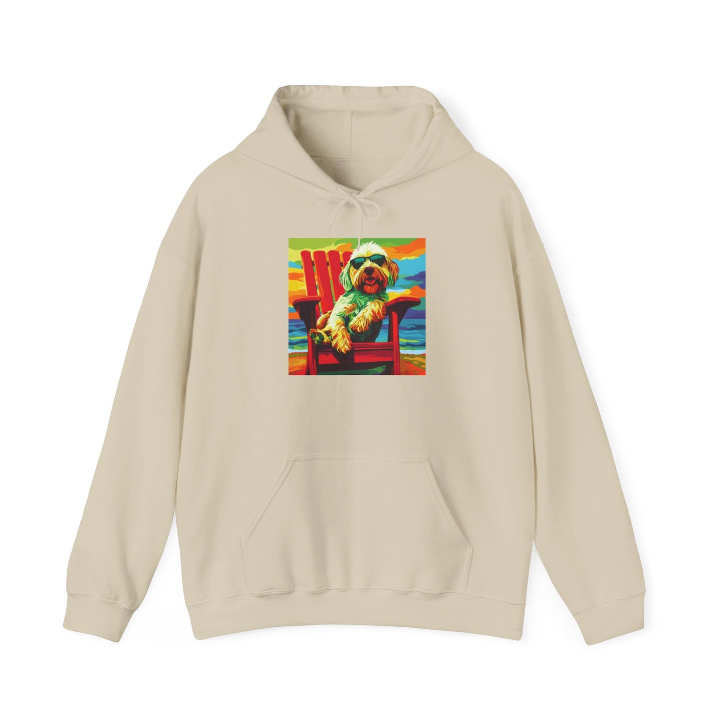 Colorful Goldendoodle Hoodie - Dog Lover Sweatshirt
