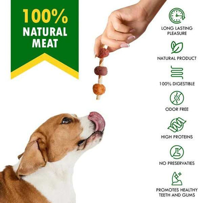 Dog Rawhide Treats - Human Grade Duck & Chicken Dental Chews