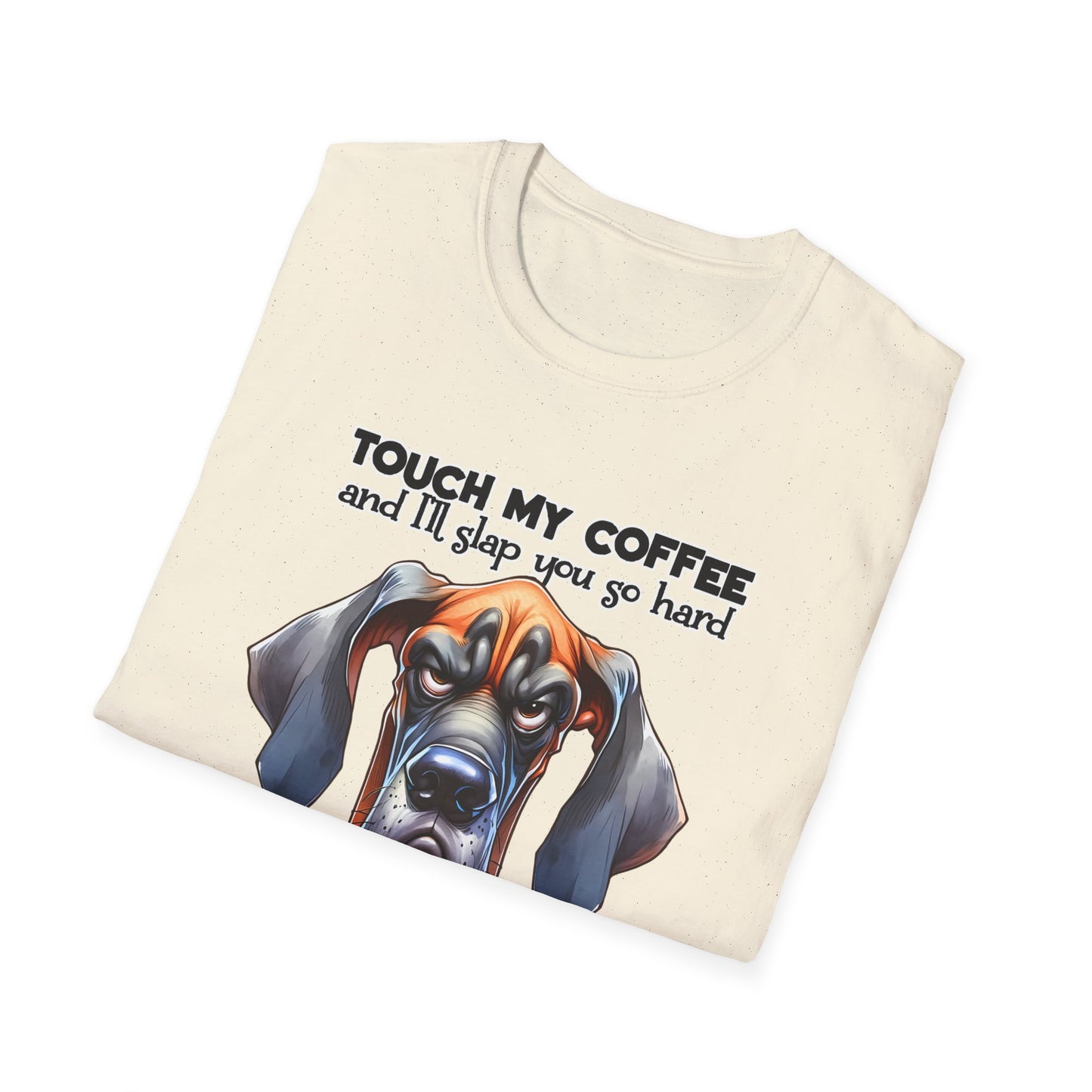 Funny Dog Coffee Lover T-Shirt - Hilarious Pet Parent Humor Tee