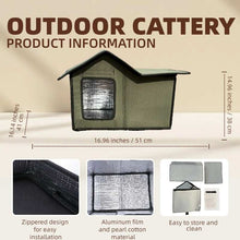 Rainproof And Windproof Portable Outdoor Cat House