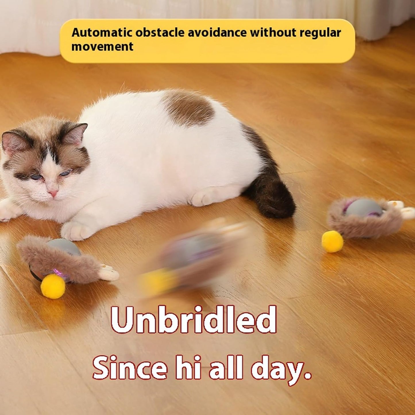 Smart Interactive Rolling Ball - Automatic Pet Toy for Cats & Dogs