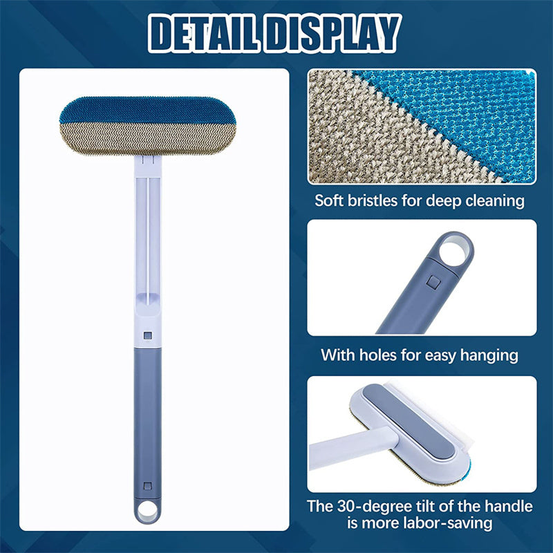 4-in-1 Pet Hair Removal Brush - Multi-Surface Cleaning Tool