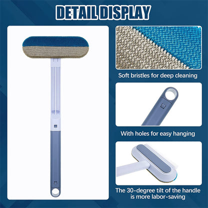 4-in-1 Pet Hair Removal Brush - Multi-Surface Cleaning Tool