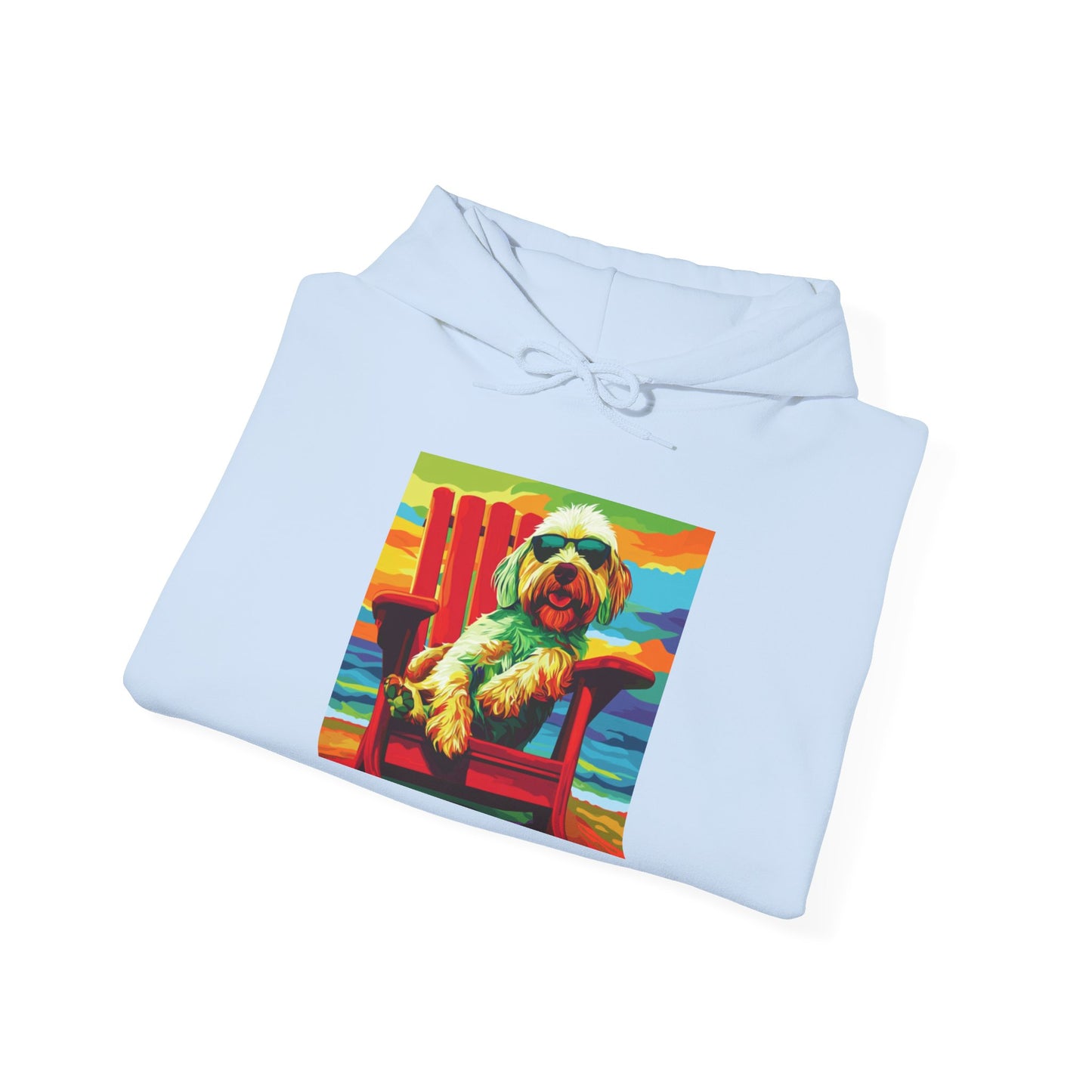 Colorful Goldendoodle Hoodie - Dog Lover Sweatshirt