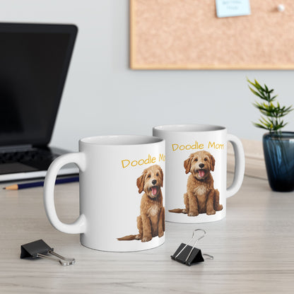 Doodle Dog Mom Ceramic Mug - Perfect Gift for Pet Lovers