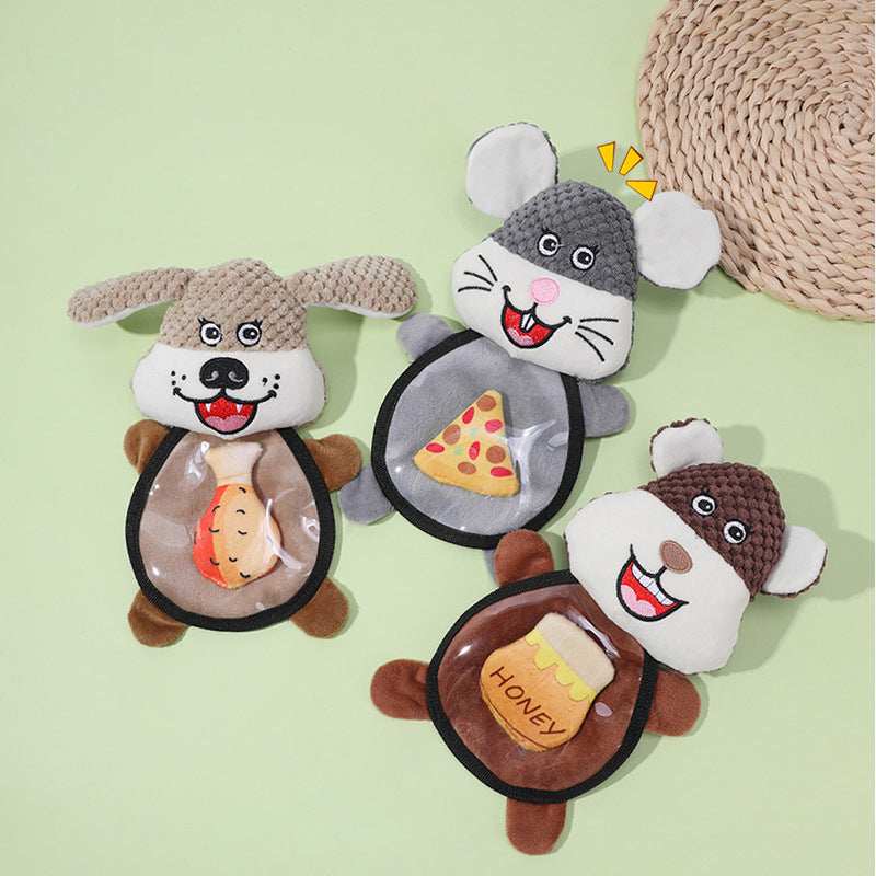 Pet Dog Toy For Self-entertainment Talking Plush Animals