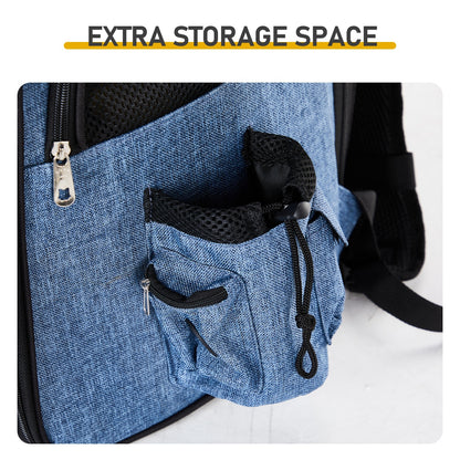 Adventure Pack Carrier - Expandable Backpack for Cats & Dogs - Purrfect Pet Haven