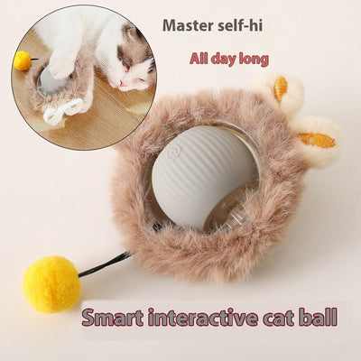 Smart Interactive Rolling Ball - Automatic Pet Toy for Cats & Dogs