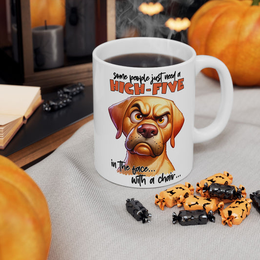 Humorous Dog Lover Ceramic Mug - Perfect Gift for Pet Owners | Purrfect Pet Haven