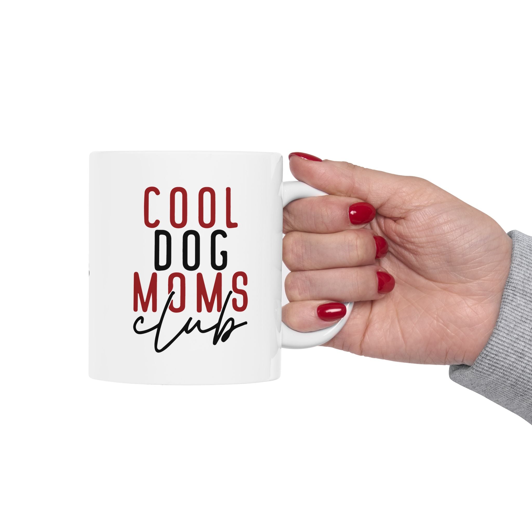 Cool Dog Mom Ceramic Mug - Perfect Gift for Dog Lovers - 11oz & 15oz Options