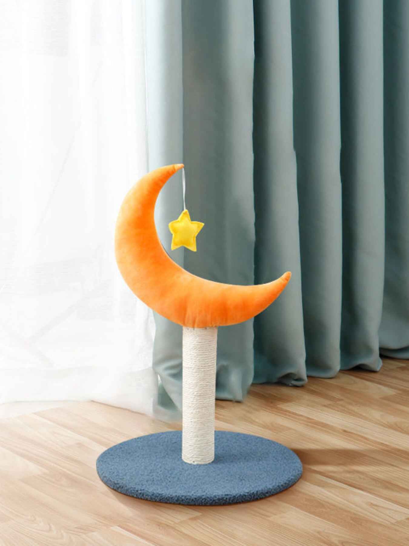 Cat Scratching Post with Cat Bed and Toy