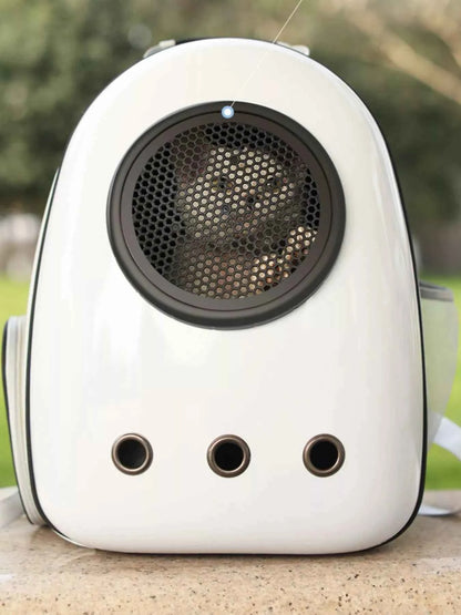 Space Capsule Transparent Pet Carrier Backpack