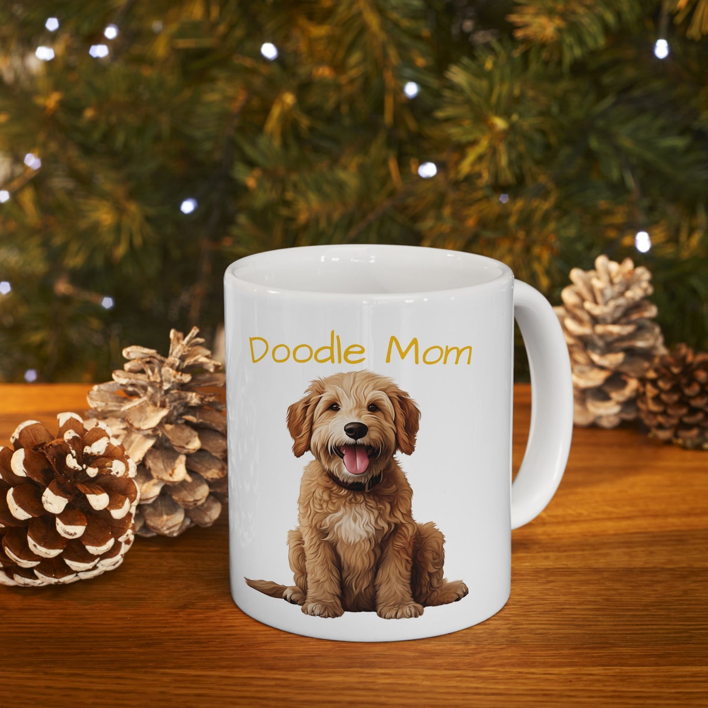 Doodle Dog Mom Ceramic Mug - Perfect Gift for Pet Lovers