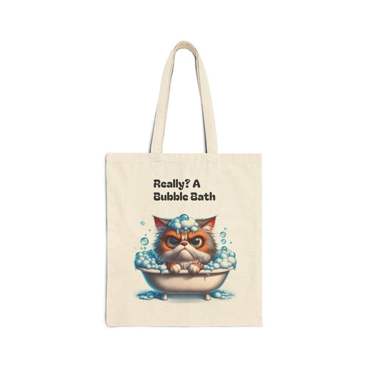 Cotton Canvas Tote Bag | Purrfect Pet Haven