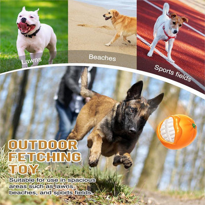 Tough Aggressive Chewers Squeaky Ball for Medium Large Extra Dog Chew Toy