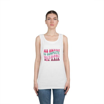 Playful Unisex Heavy Cotton Tank Top - Perfect for Casual Days