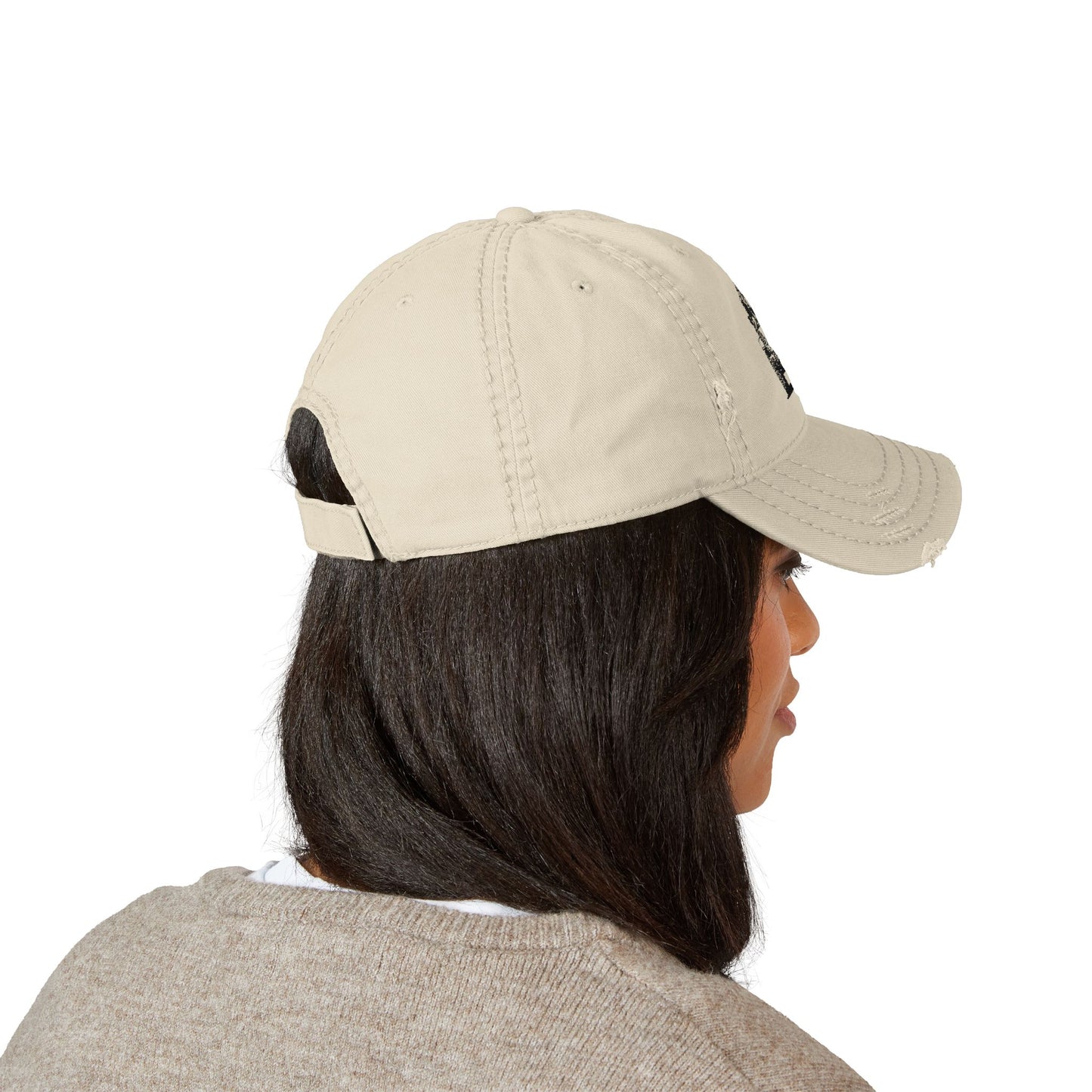 Embroidered Golden Retriever Jeep Hat - Vintage Distressed Cap