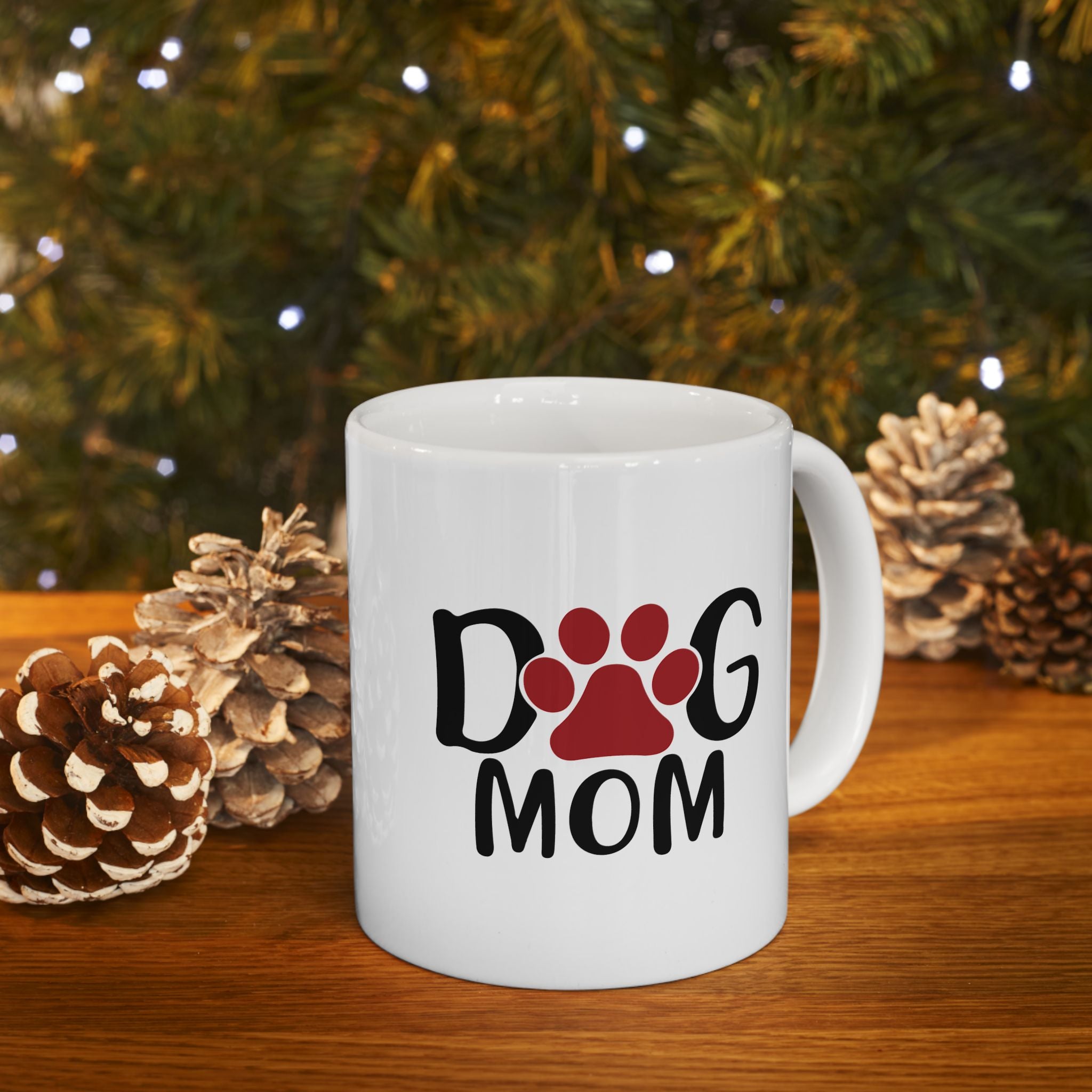 Dog Mom Ceramic Mug - Perfect Gift for Pet Lovers
