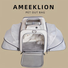 Portable Pet Carrier for Cats and Small Dogs - Breathable Travel Backpack