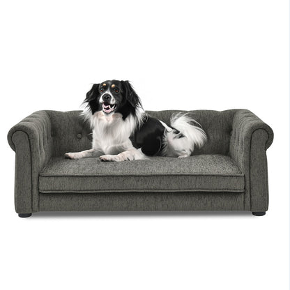 Elevated Dog Sofa Bed - Modern Furniture for Large Dogs