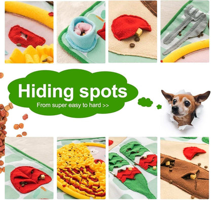 Washable Snuffle Mat For Dogs - Slow Feeder Puzzle Mat