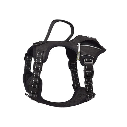 Tactical Dog Harness - with Poop Bag Holder