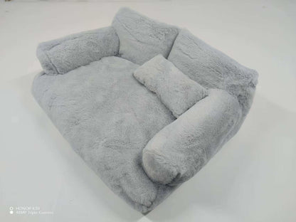 Pet Mini Sofa for Cats and Dogs - Luxury Couch Bed - Purrfect Pet Haven