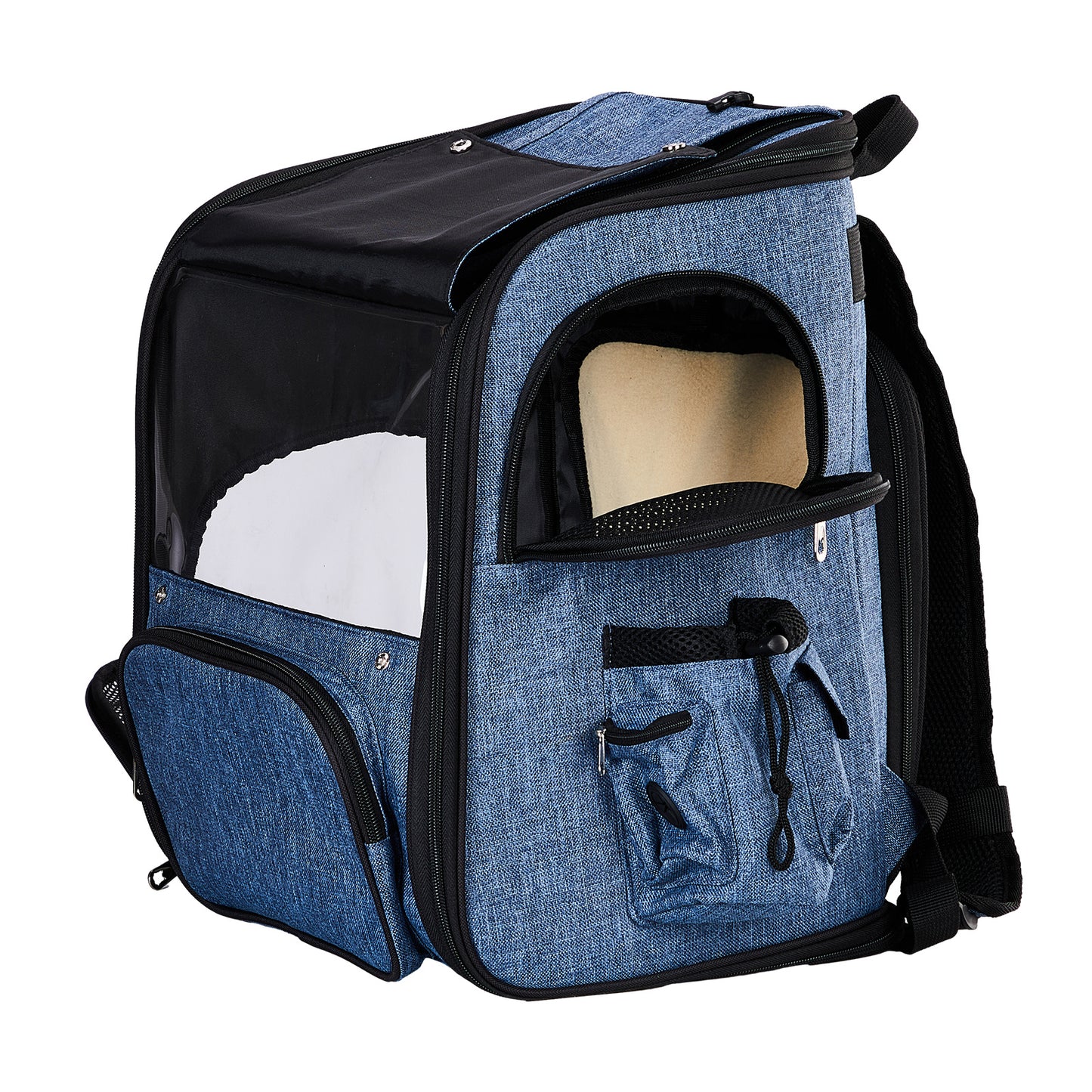 Adventure Pack Carrier - Expandable Backpack for Cats & Dogs - Purrfect Pet Haven