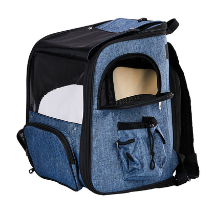 Adventure Pack Carrier - Expandable Backpack for Cats & Dogs - Purrfect Pet Haven