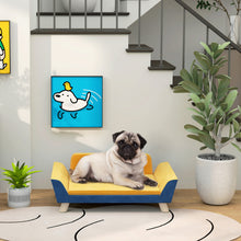 Dog Sofa Bed for Small Dogs - Washable & Elevated Couch