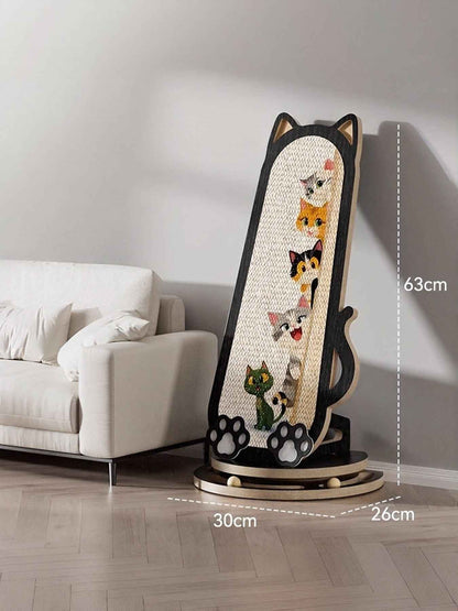 Cat Scratching Post Cat-Shaped - Sisal 8 Style Designs