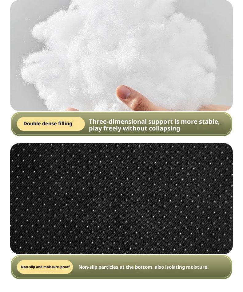 Pet Bed - Round Plush Thickened for Dogs & Cats