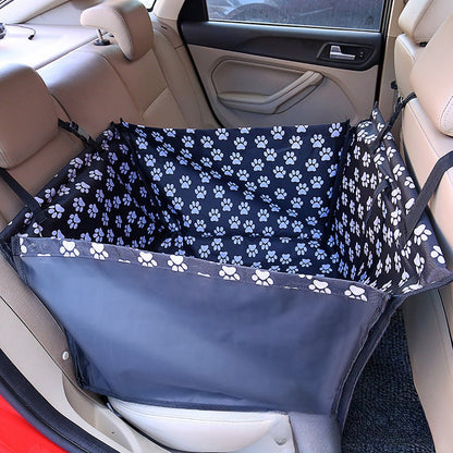 Waterproof Pet Rear Printed Double Layer Car Protection Mat