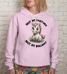 Not My Pasture Funny Pet Lover Hoodie - Unisex Sweatshirt