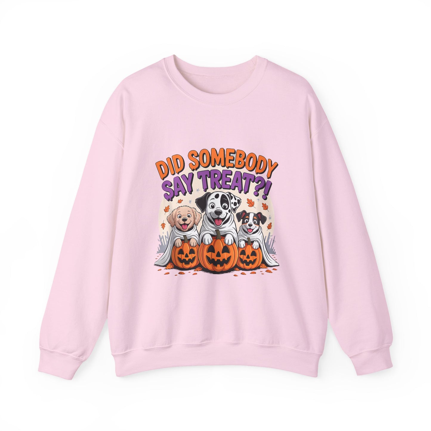 Halloween Dog Lover Crewneck - Cozy Spooky Season Pet Parent Sweatshirt