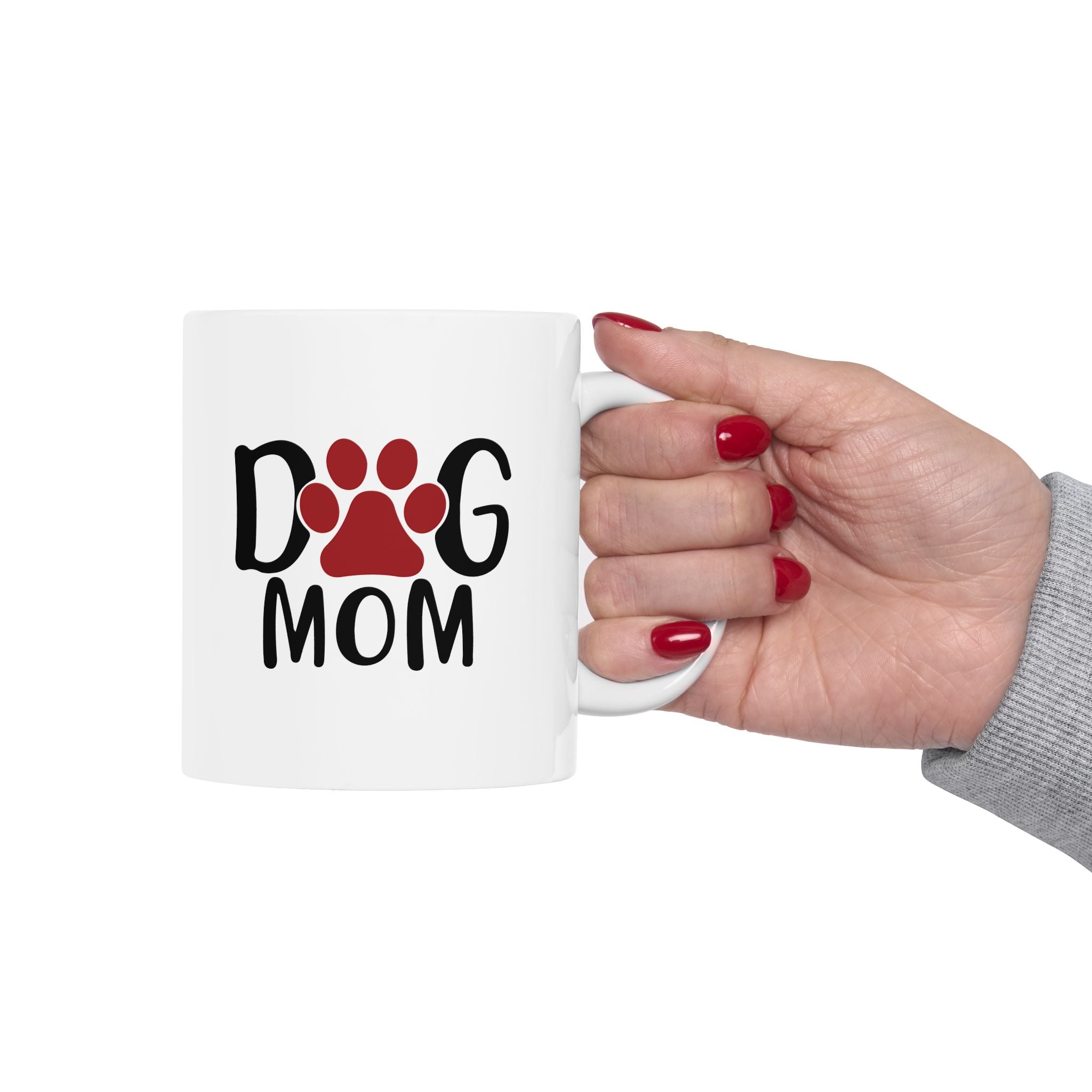 Dog Mom Ceramic Mug - Perfect Gift for Pet Lovers