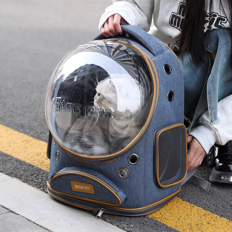 Cat Carrier Backpack Transparent Window | Purrfect Pet Haven – Purrfect ...