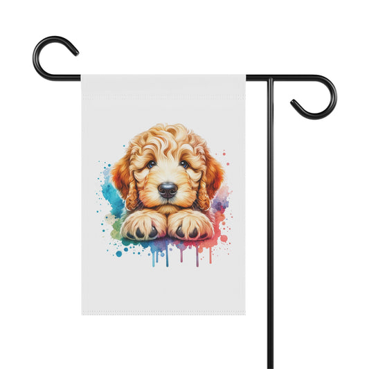 Colorful Puppy Garden Banner - Cute Pet Decor for Dog Lovers | Purrfect Pet Haven